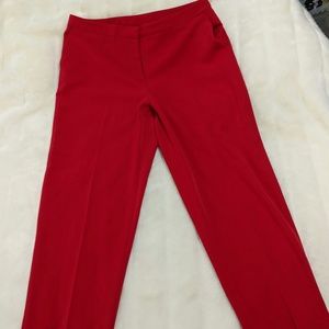 2/$15 Ruby Rd Bright Red Pants 30 x 26
